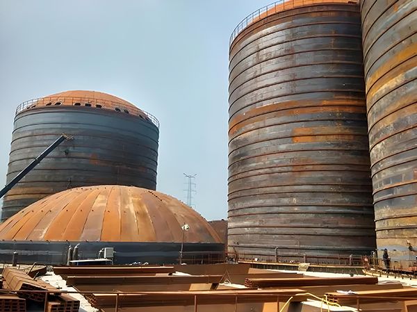 苍梧焦粉钢板仓